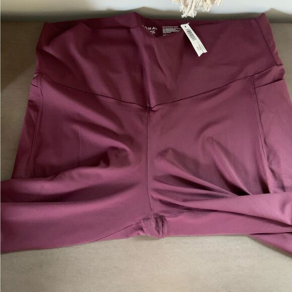 SOMA 24/7 High Waist Pocket Leggings Merlot Size XL - Picture 8 of 12